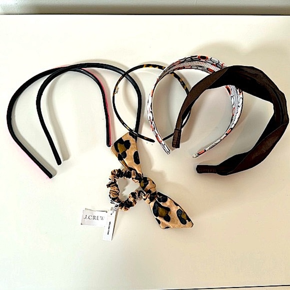 NWOT! Collection of Head Bands and Ponytail Wrap!
